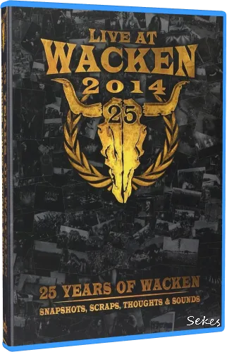25 Years of Wacken - Snapshots, Scraps, Thoughts & Sounds Disc II (2014, Blu-ray)