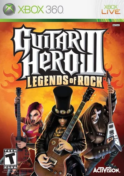 Guitar Hero III: Legends of Rock (2007) Xbox 360 -NoGRP