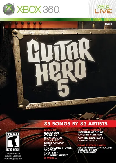 Guitar Hero 5 (2009) Xbox 360 -NoGRP