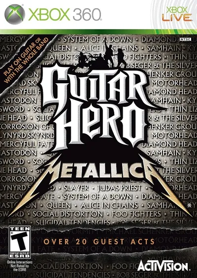 Guitar Hero: Metallica (2009) Xbox 360 -NoGRP