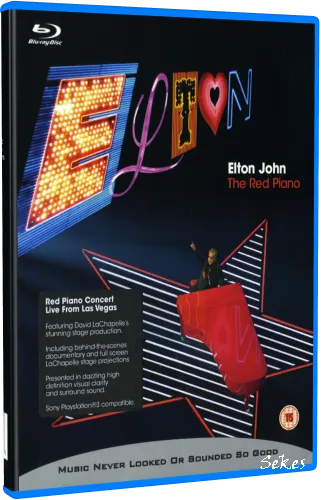 Elton John - The Red Piano (2008, Blu-ray)