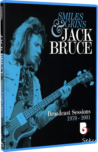 Jack Bruce - Smiles And Grins (Broadcast Sessions 1970-2001) (2024, 2xBlu-ray)
