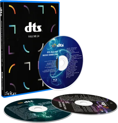 DTS Blu-Ray Music Demo Disc Vol.1-24 (2013-2019, 24xBlu-ray)