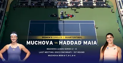 Tenis: Turniej US Open w Nowym Jorku ćwierćfinał gry pojedynczej: Beatriz Haddad Maia - Karolina Muchova (04.09.2024) PL.1080i.HDTV.H264-NoGRP / Komentarz polski