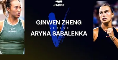 Tenis: Turniej US Open w Nowym Jorku ćwierćfinał gry pojedynczej: Aryna Sabalenka - Qinwen Zheng (04.09.2024) PL.1080i.HDTV.H264-NoGRP / Komentarz polski