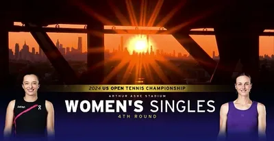 Tenis: Turniej US Open w Nowym Jorku mecz 4. rundy gry pojedynczej: Iga Świątek - Ludmiła Samsonowa (02.09.2024) PL.1080i.HDTV.H264-NoGRP / Komentarz polski