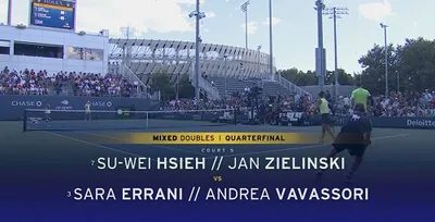 Tenis: Turniej US Open w Nowym Jorku ćwierćfinał gry mieszanej: Jan Zieliński i Su-Wei Hsieh - Sara Errani i Andrea Vavassori (03.09.2024) PL.1080i.HDTV.H264-NoGRP