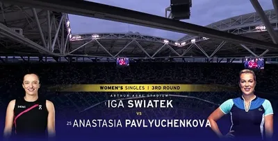 Tenis: Turniej US Open w Nowym Jorku mecz 3. rundy gry pojedynczej: Iga Świątek - Anastazja Pawluczenkowa (31.08.2024) PL.1080i.HDTV.H264-NoGRP / Komentarz polski