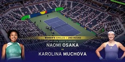 Tenis: Turniej US Open w Nowym Jorku mecz 2. rundy gry pojedynczej: Naomi Osaka - Karolina Muchova (29.08.2024) PL.1080i.HDTV.H264-NoGRP / Komentarz polski