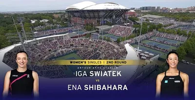 Tenis: Turniej US Open w Nowym Jorku mecz 2. rundy gry pojedynczej: Iga Świątek - Ena Shibahara (29.08.2024) PL.1080i.HDTV.H264-NoGRP / Komentarz polski