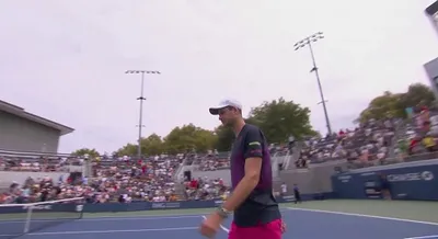 Tenis: Turniej US Open w Nowym Jorku mecz 2. rundy gry pojedynczej: Hubert Hurkacz - Jordan Thompson (29.08.2024) PL.1080i.HDTV.H264-NoGRP / Komentarz polski