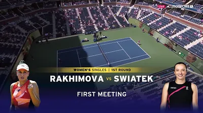 Tenis: Turniej US Open w Nowym Jorku mecz 1. rundy gry pojedynczej: Iga Świątek - Kamilla Rachimowa (27.08.2024) PL.1080i.HDTV.H264-NoGRP / Komentarz polski