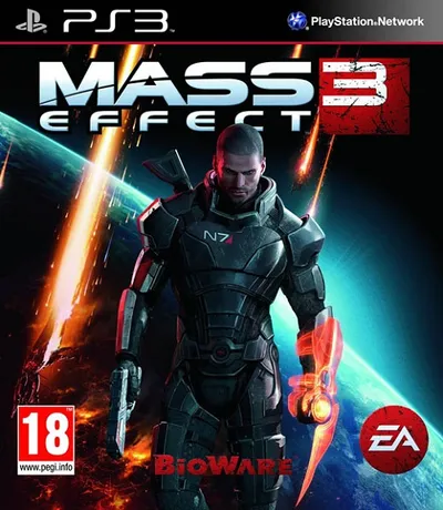 Mass Effect 3 (2012) PS3 + wszystkie DLC -NoGRP / Polska wersja językowa
