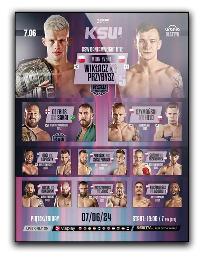 KSW 95 (07.06.2024) PL.720p.VP.WEB-DL.H264.DD2.0-K83 / Polski Komentarz