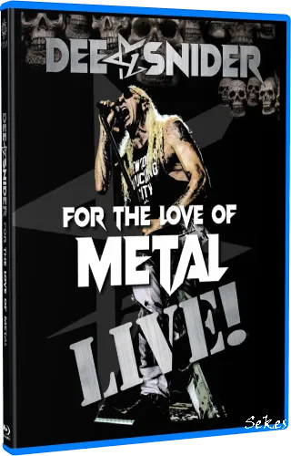 Dee Snider - For The Love Of Metal Live (2020, Blu-ray)