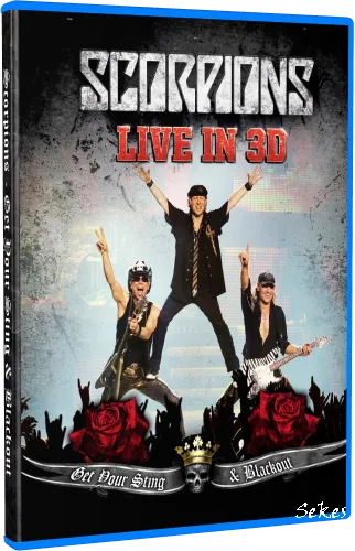 Scorpions - Live In 3D Get Your Sting & Blackout (2011, Blu-ray)