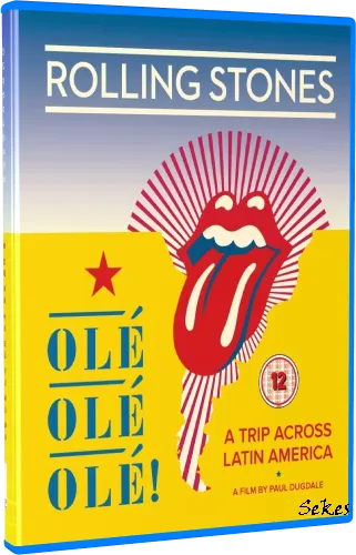 The Rolling Stones - Ole Ole Ole! A Trip Across Latin America (2017, Blu-ray)