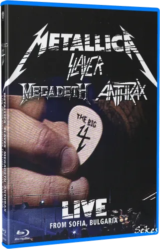 The Big 4 - Live From Sonisphere Sofia Bulgaria (2010, 2xBlu-ray)