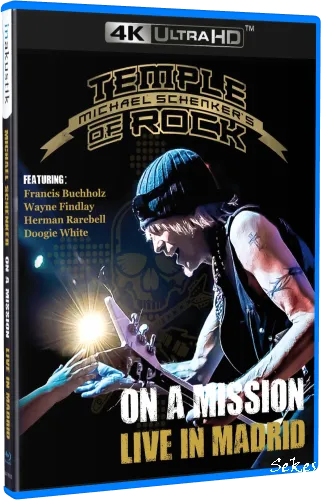 Michael Schenker - On a Mission Live In Madrid (2016, 4K SDR, Blu-ray)