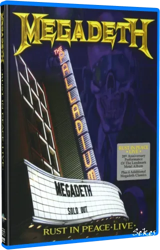 Megadeth - Rust in Peace Live (2010, Blu-ray)
