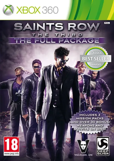 Saints Row: The Third (2012) The Full Package Xbox 360 -MARVEL / Polska wersja językowa