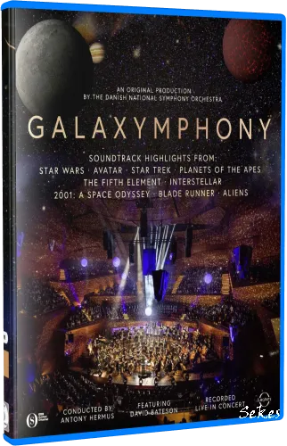 Galaxymphony - The Danish National Symphony Orchestra (2019, Blu-ray)