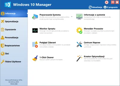 Yamicsoft Windows 10 Manager 3.9.4 (x86/x64) MULTi-PL