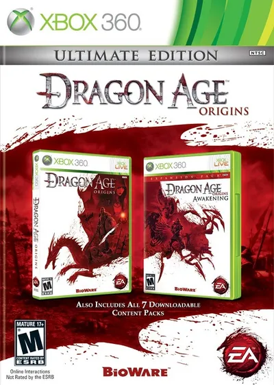 Dragon Age: Początek / Dragon Age: Origins (2009) Xbox 360 -SKAZA + Disc from Ultimate Edition / Polska wersja językowa