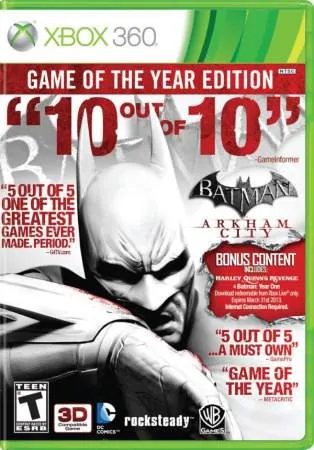 Batman: Arkham City (2011) Game of the Year Edition Xbox 360 -NoGRP / Polska wersja językowa