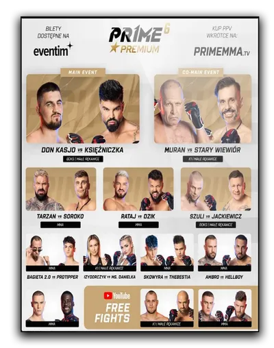 Prime MMA 6 (21.10.2023) / Komentarz PL