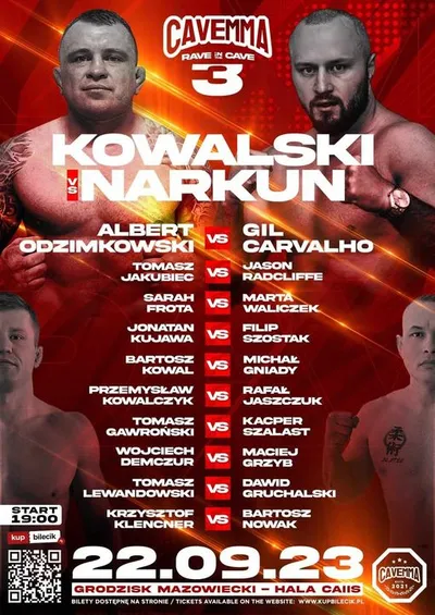 CaveMMA 3: Rave in the Cave (22.09.2023) PL.1080p.WEB-DL.H.264-FOX / Polski Komentarz