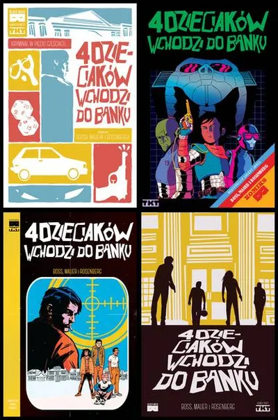 4 dzieciaków wchodzi do banku #1-5