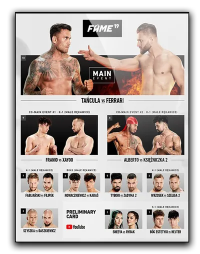 Fame MMA 19 (02.09.2023) / Komentarz PL