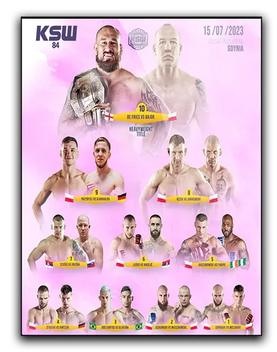 KSW 84 (15.07.2023) / Komentarz PL