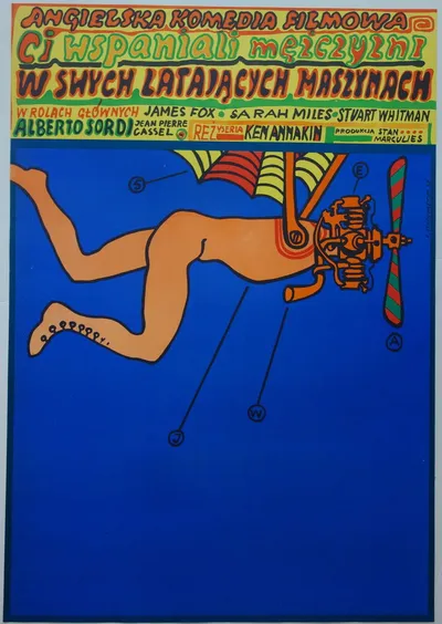 Ci Wspaniali Mężczyźni w Swych Latających Maszynach / Those Magnificent Men in Their Flying Machines or How I Flew from London to Paris in 25 hours 11 minutes (1965) 1080p.WEB-DL.H264.AC3.2.0.BP007 | Lektor PL