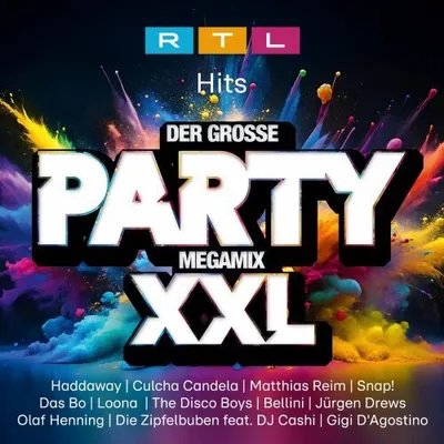 VA - RTL Hits-Der Grosse Party Megamix XXL (Unmixed) (2025)