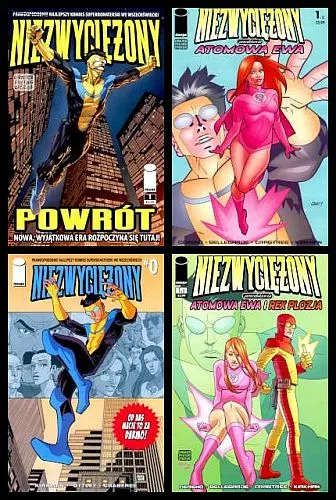 Niezwyciężony - Różne Komiksy