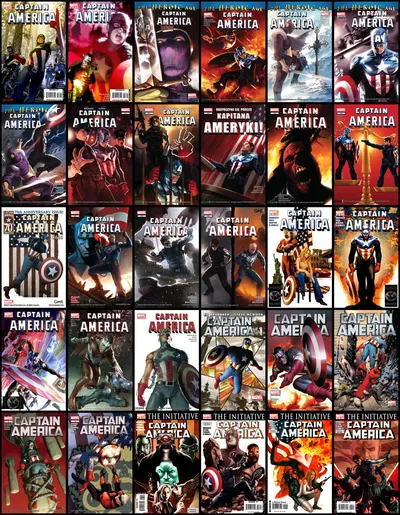Kapitan Ameryka - Różne Komiksy