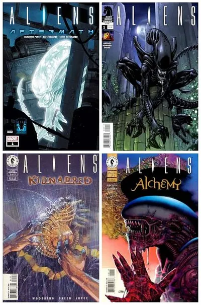 Aliens - Różne Komiksy