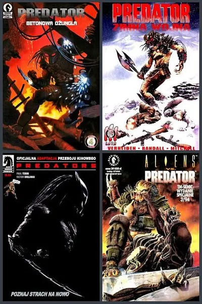 Predator - Różne Komiksy