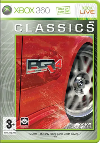 Project Gotham Racing 4 (2007) Xbox 360 -NoGRP / Polska Wersja Językowa