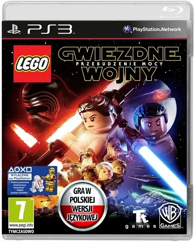 LEGO Gwiezdne wojny: Przebudzenie Mocy / LEGO Star Wars: The Force Awakens (2016) + DLC PS3 -NoGRP / Polska wersja językowa