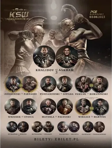 KSW Colosseum 2 (03.06.2023) PL.720p.VIA.WEB-DL.H264.DD2.0-K83 / Komentarz PL