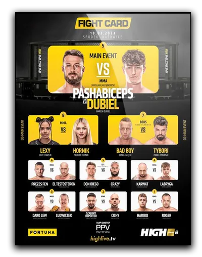 HIGH League 6 (18.03.2023) PL.720p.PPV.WEB-DL.H264.DD2.0-K83 / Polski Komentarz