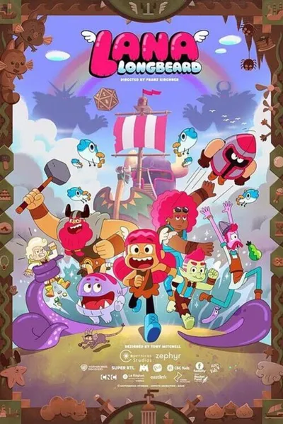 Lana Długobroda / Lana Longbeard (2024) (Sezon 1)  PLDUB.S01.720p.HMAX.WEB-DL.DD2.0.XViD-P2P / Polski Dubbing DD 2.0