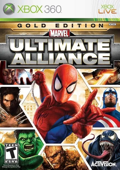 Marvel: Ultimate Alliance Gold Edition (2006) Xbox 360 -NoGRP