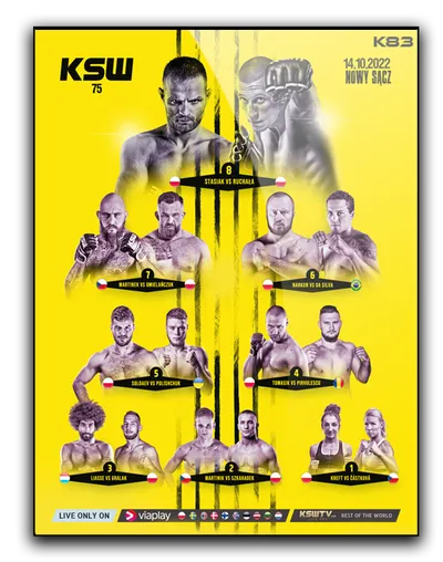 KSW 75 (14.10.2022) PL.720p.VP.WEB-DL.H264.DD2.0-K83 / Komentarz PL