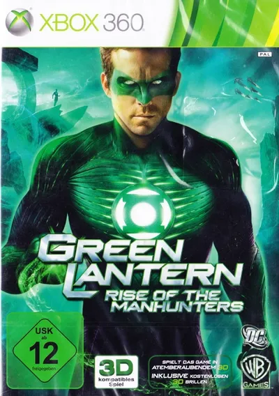 Green Lantern: Rise of the Manhunters (2011) Xbox 360 -NoGRP