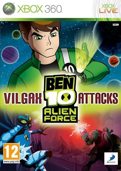 Ben 10: Alien Force - Vilgax Attacks (2009) Xbox 360 -NoGRP
