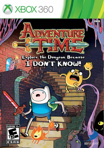 Adventure Time: Explore the Dungeon Because I Don't Know! (2013) Xbox 360 -NoGRP